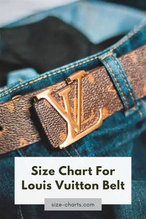 what size is 4l in louis vuitton|louis vuitton belt size chart.